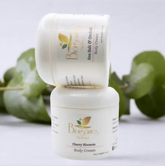 Body Cream Duo: Nature's Finest Hydration & Glow Set