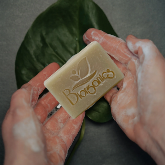 Handmade Green Tea Soap with Marula Oil and Vitamin E- Natural & Organic